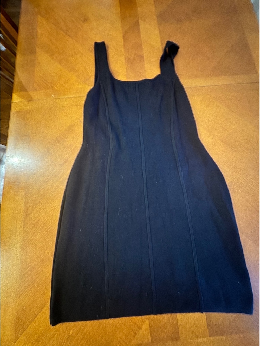 Classic Black Sleeveless Sheath Dress size L